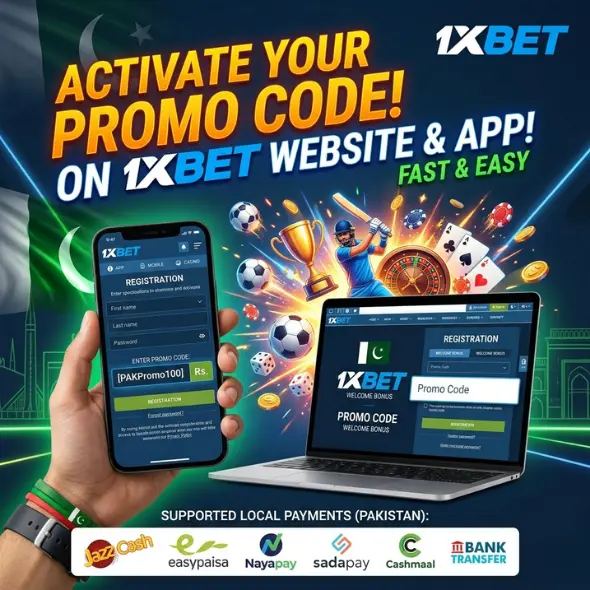 Activating a Promo Code on 1xBet Website and App